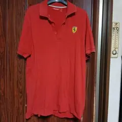 値下げしましたFerrari レッド ポロシャツのサムネイル