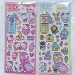 平成はっぴーフォン　キティ　サンリオキャラクターズ　シール　サンリオ