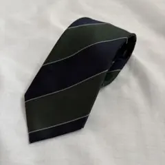 SUIT SELECT ネクタイ シルク100% レジメンタルストライプ 定番