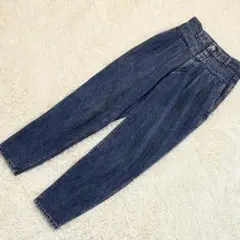 Lee リー ハイウエスト ツータック デニムパンツ テーパード 90s風