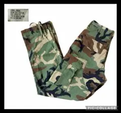 米軍 ウッドランドカモ カーゴパンツ 軍パン ミリタリー　XS