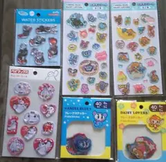 セリア シール ベイマックス ウォーターシール ピングー エンジェルブルー