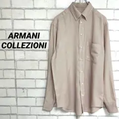 ARMANI アルマーニコレツォーニ　長袖　ボタンダウンシャツ　赤　カジュアルのサムネイル