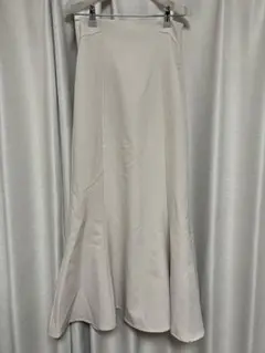 JUNOAH ハイウエストレースアップマーメイドスカート