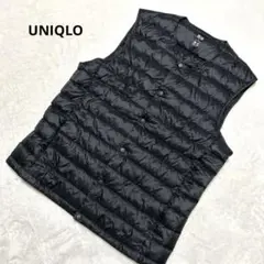 UNIQLO ユニクロ ウルトラライトダウン コンパクトVネックベスト 黒