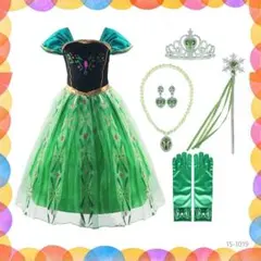 ドレス プリンセス ドレス コスプレ ワンピース キッズコスチ