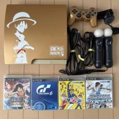 ワンピース 海賊無双 ゴールドエディション PS3 本体　ソフト4本付