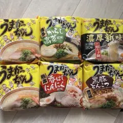 【うまかっちゃん】5種 食べ比べ 6袋 セットのサムネイル