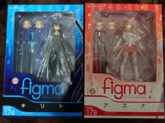 figma 174 キリト 178 アスナ 2体セット 未開封