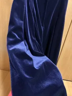 ガウチョパンツ ベロア