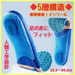 インソール　中敷き　ハニカム　スポーツ　　衝撃吸収　クッション　アーチサポート