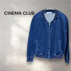 CINEMA CLUB シネマクラブ＊スウェット　ジャンパー　ブルー　Mのサムネイル