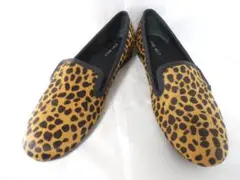 NINE WEST★本革パンプス★6M★23★試着のみ★ランクN
