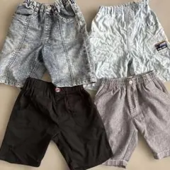 男の子 ハーフパンツ 110cm 4点セット まとめ売り