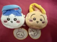 新品未使用ちいかわ　ぬいふわトートミニ☆ハチワレ&うさぎ