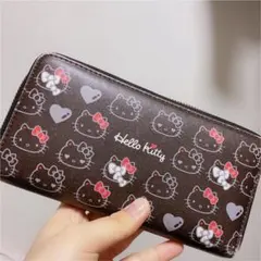 ハローキティ  長財布  茶色