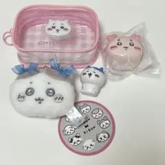 ちいかわ ミニポーチ ハチワレ フィギュア