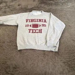 Virginia Tech フットボール スウェット 1999古着ビンテージ