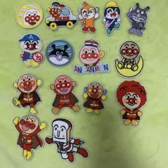 アンパンマン風　男の子 アイロン 女の子 DIY服 装飾 刺繍ワッペン 子供