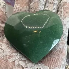 美♡グリーンアベンチュリンハート♡No.2477