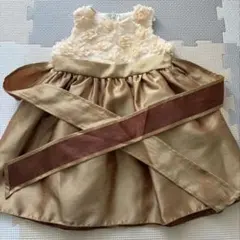 Catherine Cottage ドレス 80サイズ　ゴールド
