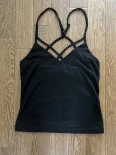 SPIRALGIRL バッククロスキャミソール ブラックのサムネイル