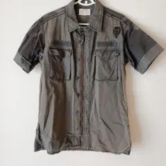 AVIREXＬsize　フェイド ジップ ワークシャツのサムネイル