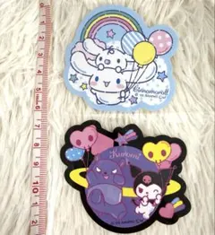 Cinnamoroll & Kuromi ステッカーセット