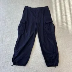 H&M カーゴパンツ ネイビー Lサイズのサムネイル
