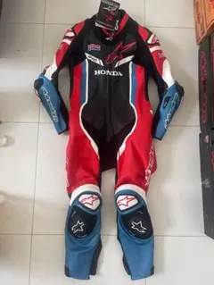 Honda hrc gp pro スーツ ツナギ アルパインスターズ 革ツナギ | Mercari