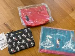 ディズニー　ポーチ　3点セット