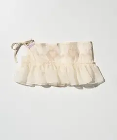 SCULPTOR Peekaboo Micro Sheer Skirt