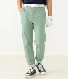 極美品■BEAMS GOLF ビームスゴルフ 撥水ストレッチ ジョガーパンツ■Ｌ