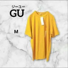 GU オレンジイエロー Tシャツ M