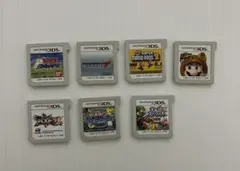 ニンテンドー3DS ゲームソフト　7つセット