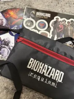 BIOHAZARD requiem サコッシュ うちわ　東京ゲームショウ試遊特典