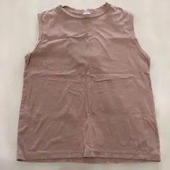 BEAUTY&YOUTH ノースリーブトップス ベージュ