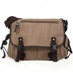 ★新品&送料無料★ショルダーバッグ 斜めがけ メンズ 大容量 人気 軽量 茶色