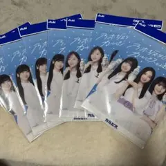 アサヒ　カルピス　オリジナルクリアファイル　乃木坂46　7枚セット