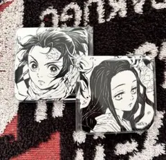 鬼滅の刃 ufotable ダイニング お楽しみくじ スクエア缶バッジ