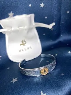 ハワイアンジュエリーバングル ＢＬＥＳＳ　メンズバングル