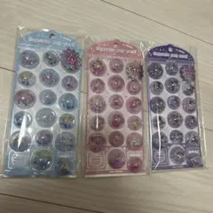 サンリオ　カプセルポップシール　3種類　正規品　クロミ　シナモン　マイメロ