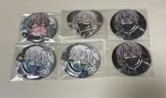 桃源暗鬼 皇后崎迅 マズル ホログラム缶バッジ 6点セット