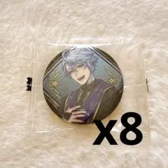 ツイステ 缶バッジ アズール 7点 Disney TWISTED-WONDERLAND 缶バッジコレクション(おめかし