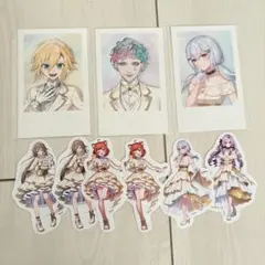 にじさんじ　6周年アニバーサリー　ランダムチェキ風カード