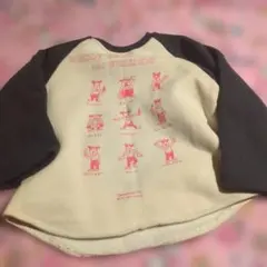 110cm　裏起毛 トレーナー