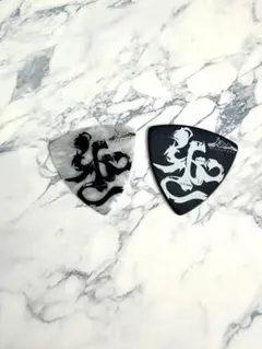 ⭐︎MUCC ミヤ　ALLAROUND ギターピック白黒 セット⭐︎