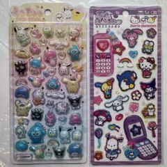 【正規品】うるちゅるポップシール はぴだんぶい はっぴーフォン サンリオ