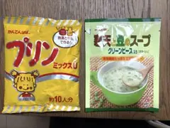 かんてんぱぱ プリンミックス 10人分 ＆ 栗と豆のスープ 1人分のサムネイル