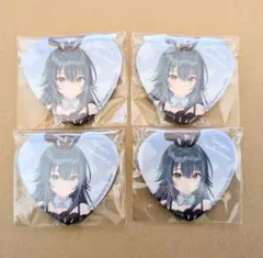 月村手毬　学園アイドルマスター　学マス　GIGO　ハート缶バッジ　4個